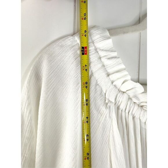 NWT Coven & Co White Milkmaid Dress Size XS Lagenlook Maternity - Picture 13 of 13